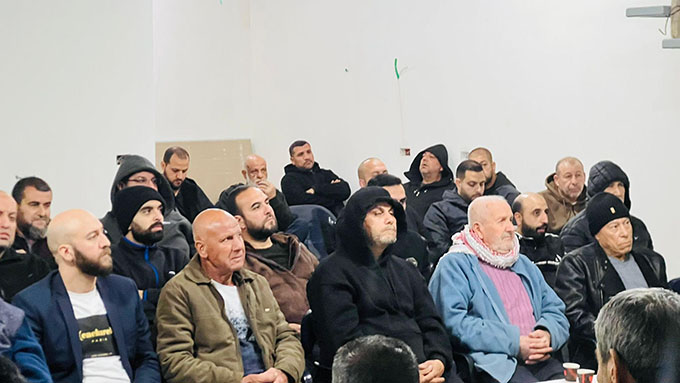 العشرات من الاهالي في جلجولية يشاركون في اللقاء الايماني بمناسبة الإسراء والمعراج